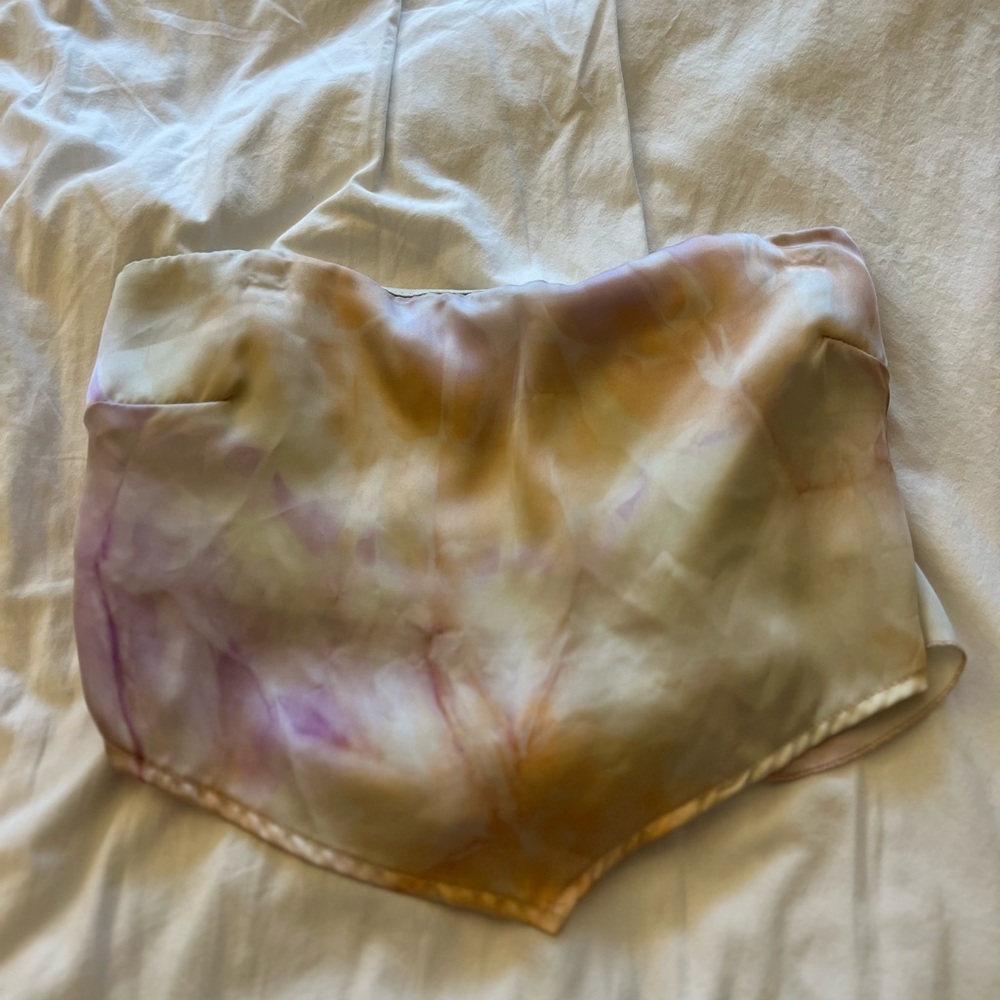 Tie-dye tie around top, size S
